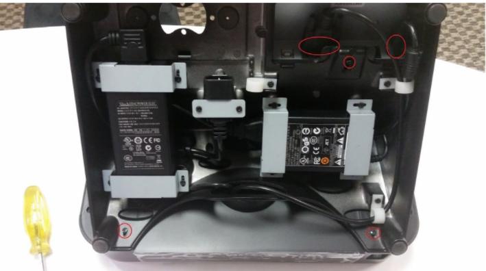 Replacing the Credit Card Reader on a POS