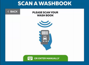 Redemption of a Washbook or Gas Code