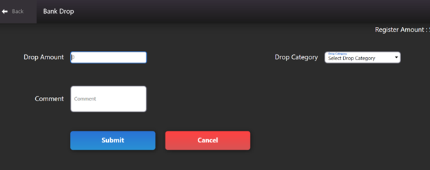 Procedures for Opening Register, Bank Drops, and Closing the Register