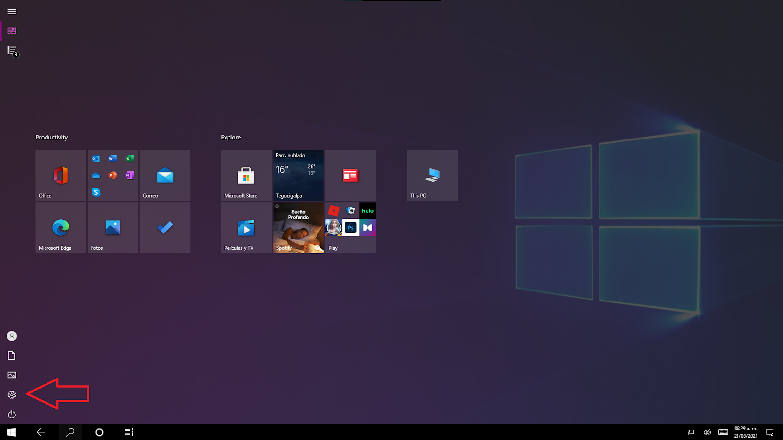 Taking a device out of Tablet mode