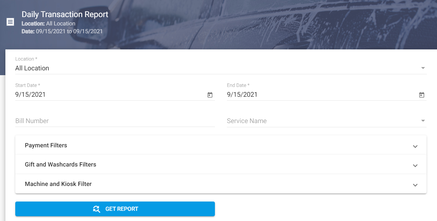 Transaction Report