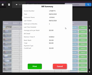 POS X Action Buttons