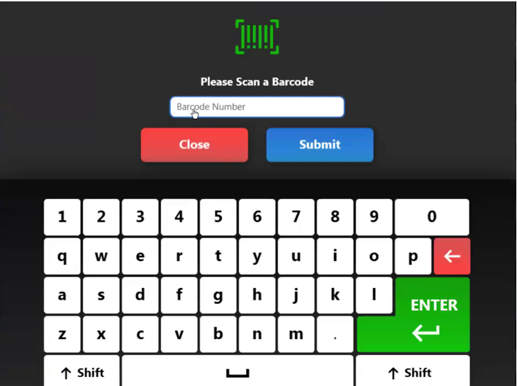 POS X Action Buttons