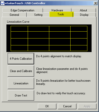 Screen Calibration